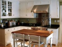 Afromosia Countertop Photos