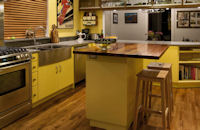 Mesquite Face Grain Island Top