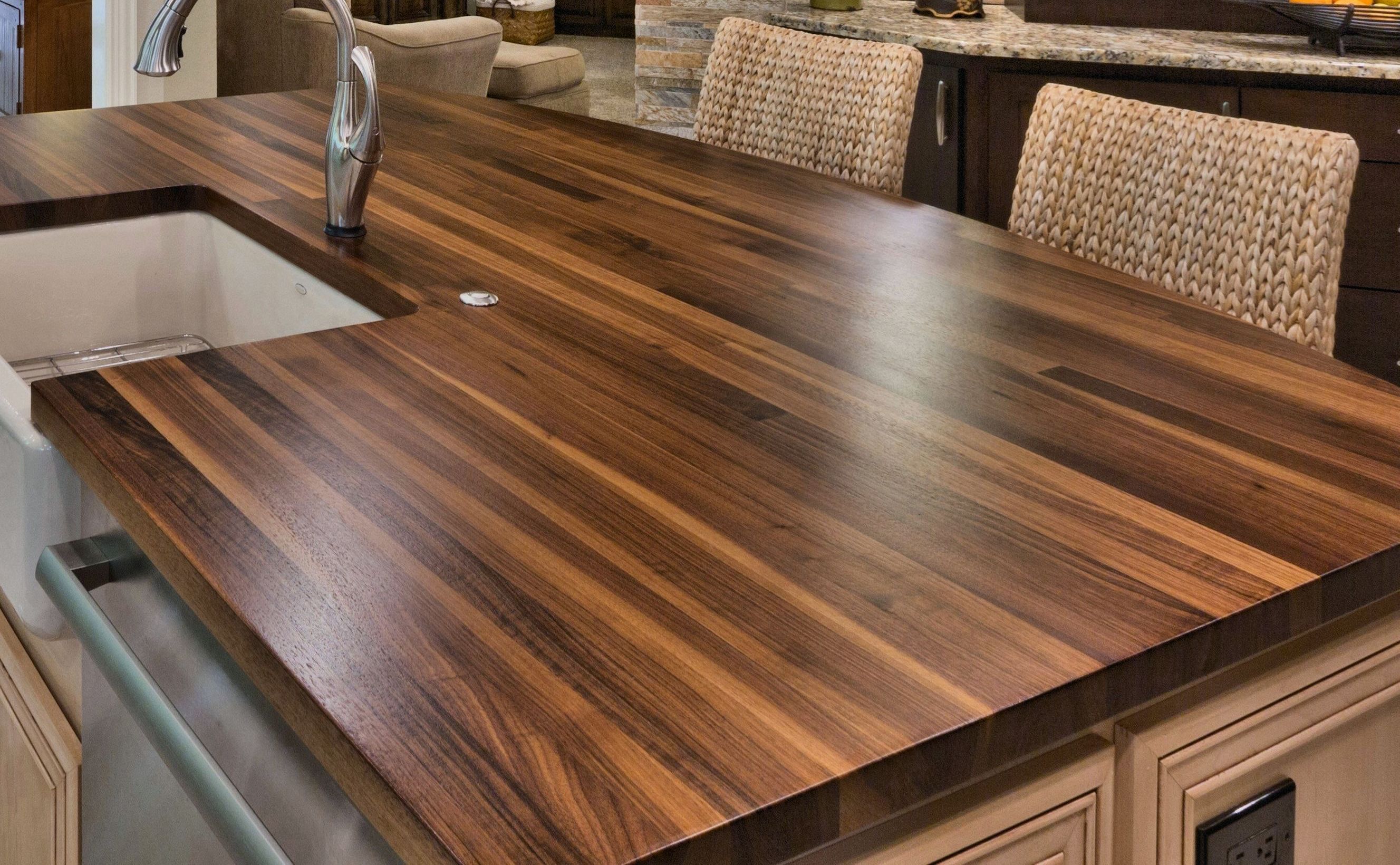 Construction Styles For Custom Wood Countertops