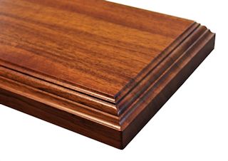 Double Cove and Bead Edge Profile for wood countertops