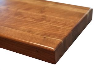Small Roundover Edge Profile for wood countertops