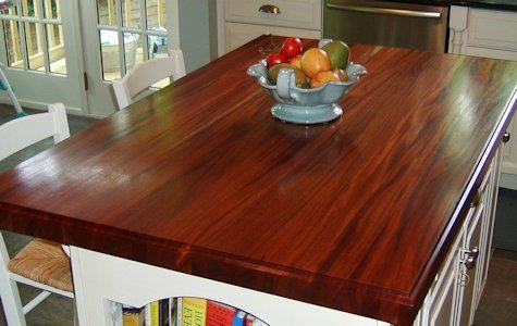 African Mahogany Custom Wood Countertops Island Tops Table Tops