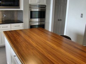 Photo Gallery of Afromosia Wood countertops