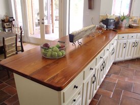Photo Gallery of Reclaimed Longleaf Wood countertops