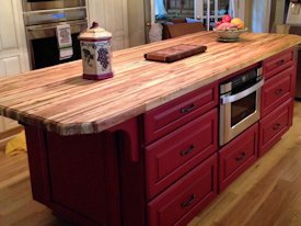 Photo Gallery of TX Pecan Wood countertops