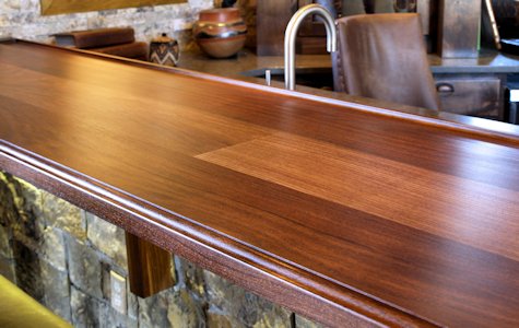 Custom Wood Countertop Options - Edge Profiles