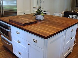 Walnut Wood Countertop Photo Gallery, by DeVos Custom Woodworking