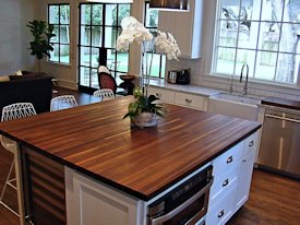 Walnut Wood Countertop Photo Gallery, by DeVos Custom Woodworking