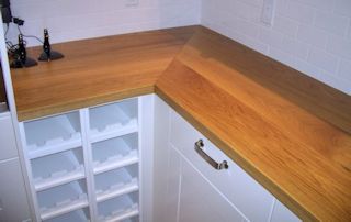 White Oak Custom Wood Countertops, Island Tops, Table Tops 